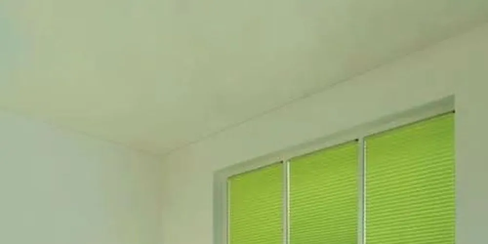 Фото шторы плиссе с электроприводом  в интерьере гостиной